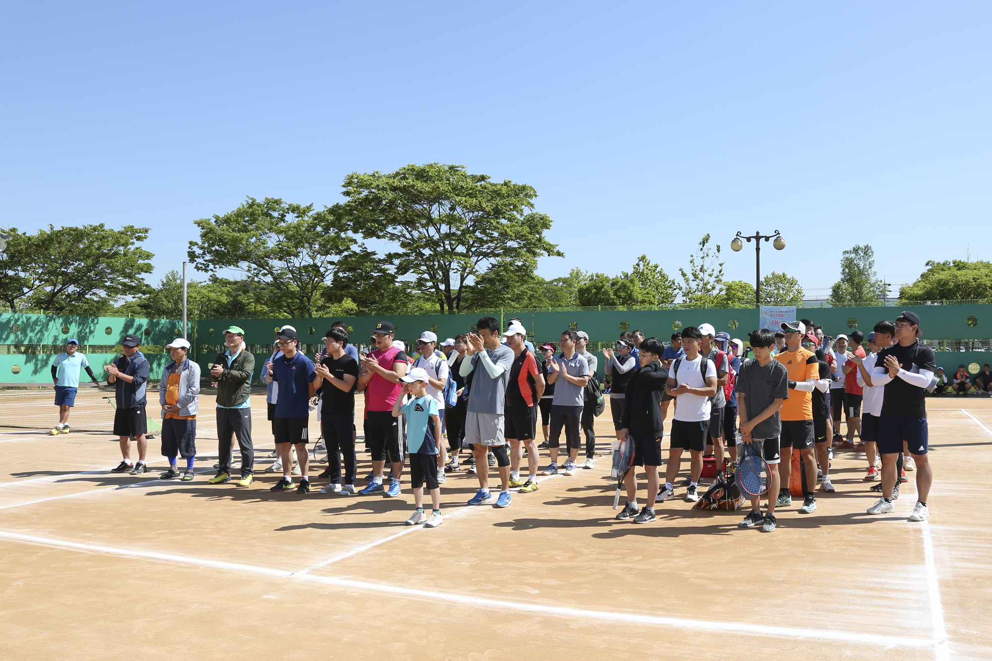 시흥시의회, 의장배 테니스대회 성황리 개최