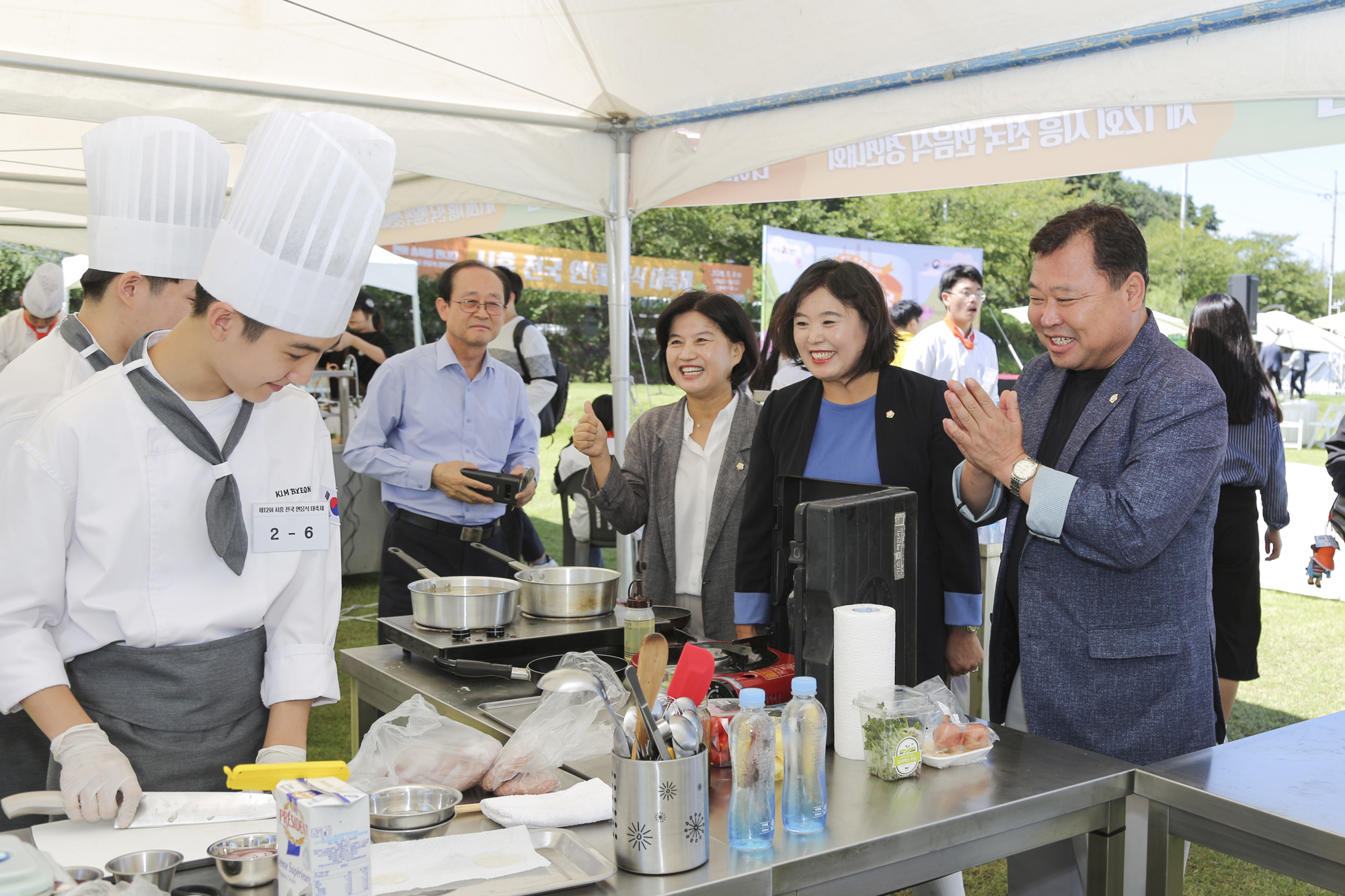 시흥시의회, 제12회 전국 연음식 대축제 참석