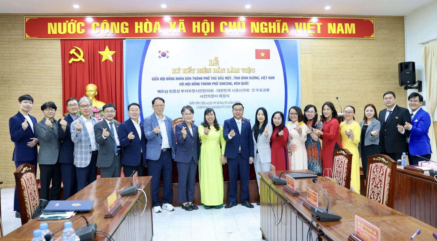 시흥시의회, 베트남 투저우못시인민의회와 교류협력 관계 구축에 나서