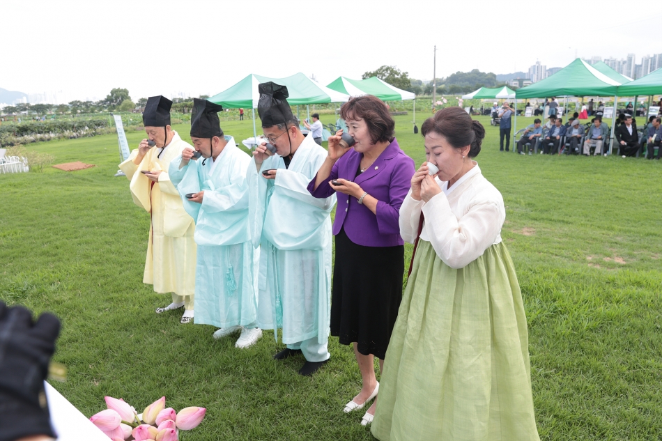 제13회 강희맹선생연꽃차 추모다례_16