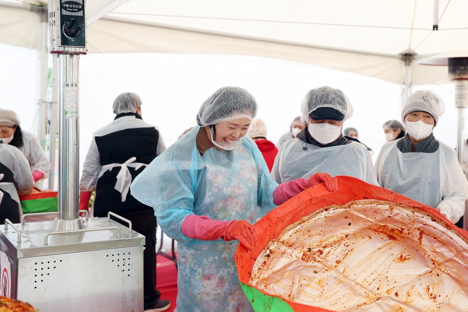 장곡복지관, LH와 함께하는 손 맛잔치 김치 체험_5