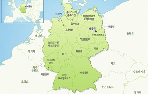 독일 지도